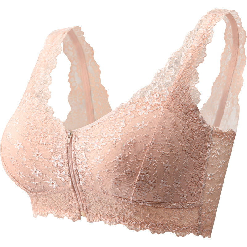 Lace Bra  Underarm Cover Type Bra for Medical Breast Implants