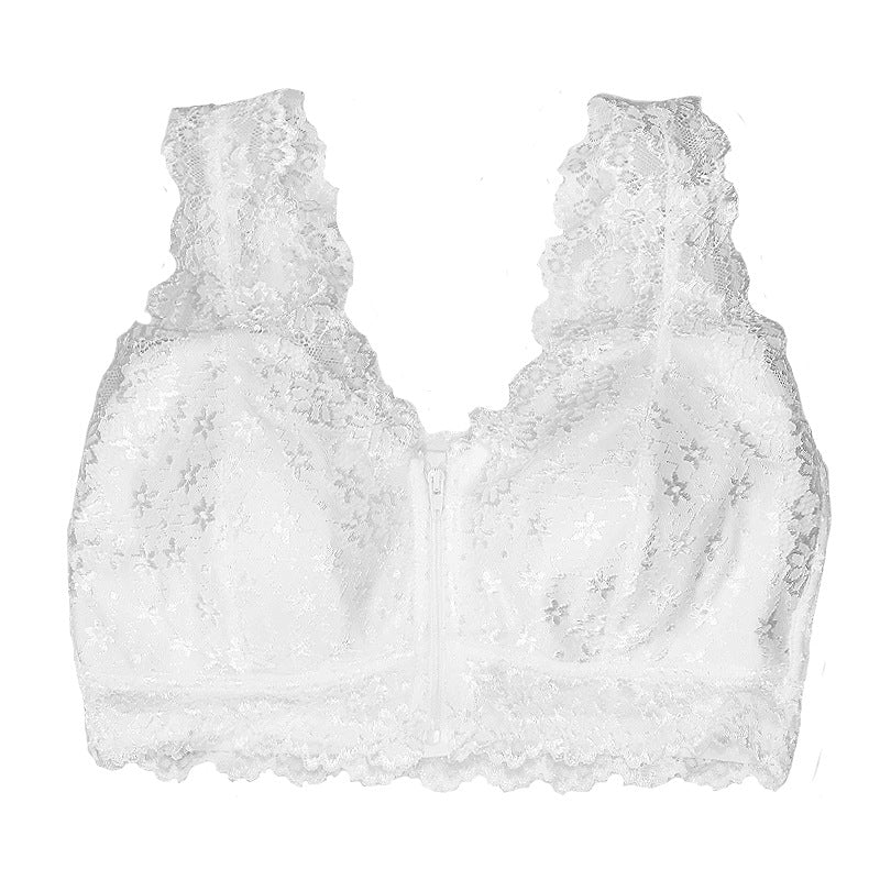 Lace Bra  Underarm Cover Type Bra for Medical Breast Implants