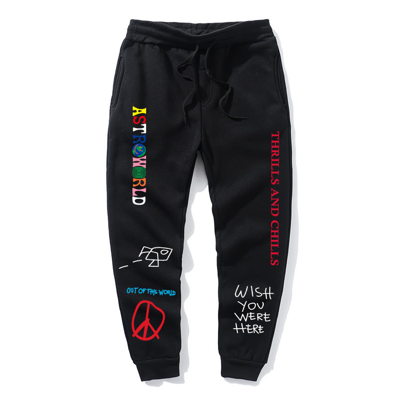 Alphabet men's sweatpants