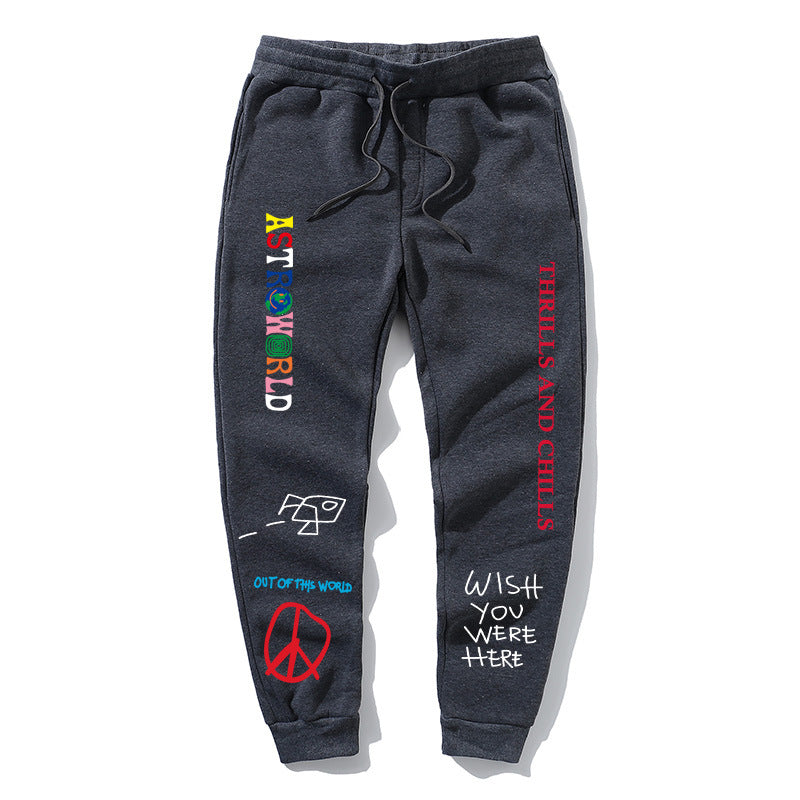 Alphabet men's sweatpants