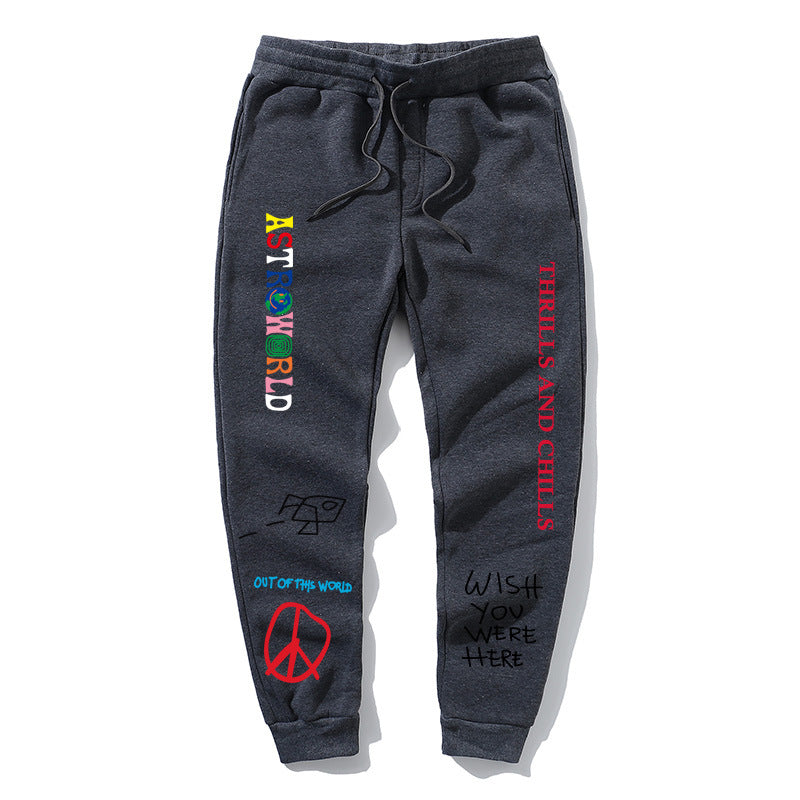 Alphabet men's sweatpants