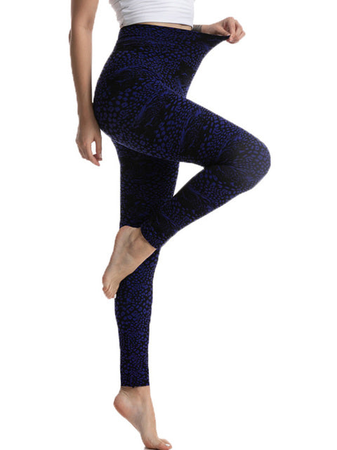 Plaid Printed Leggings
