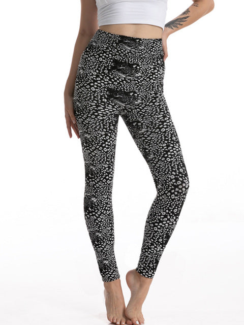 Plaid Printed Leggings