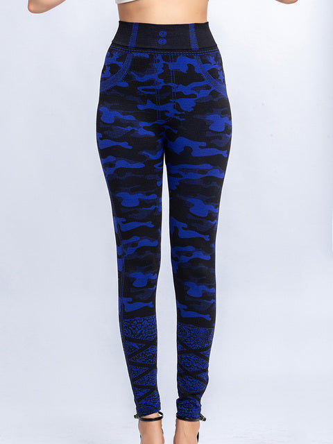 Plaid Printed Leggings
