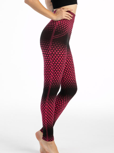 Plaid Printed Leggings