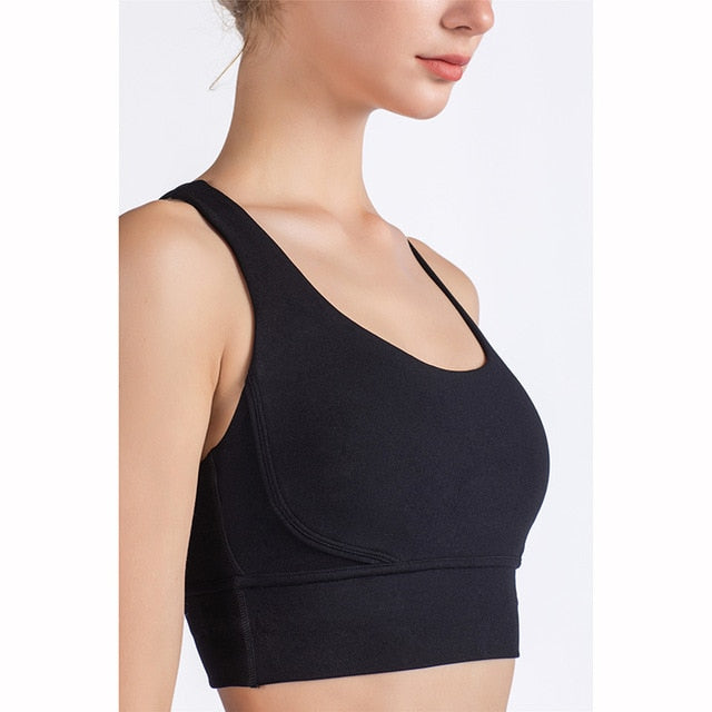 Vnazvnasi Nylon Women Sports Bra