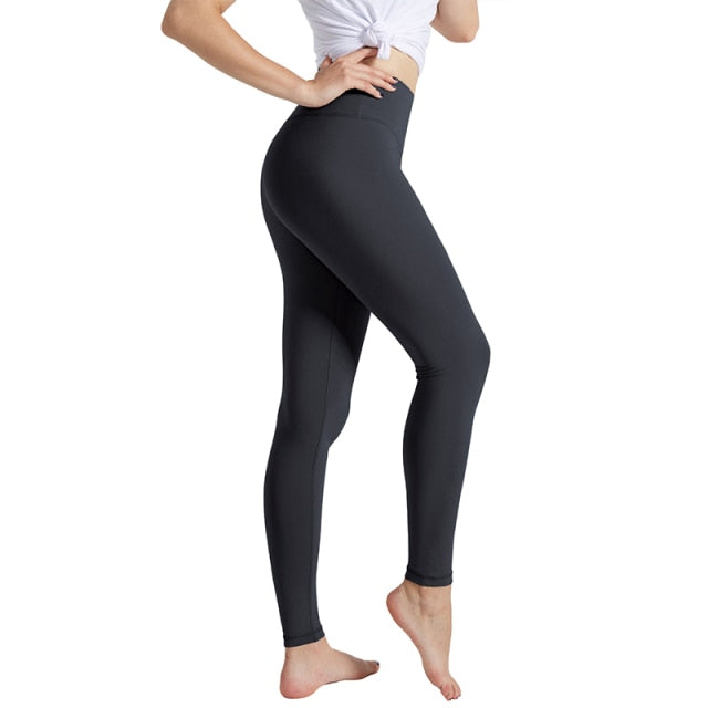 Black High Waist Push Up Leggings