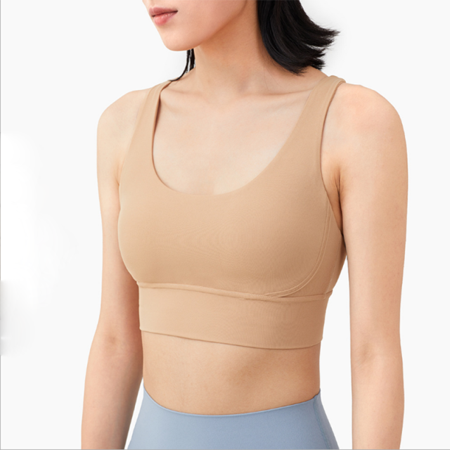 Nylon Breathable Women Yoga Top