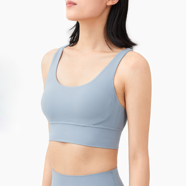 Nylon Breathable Women Yoga Top