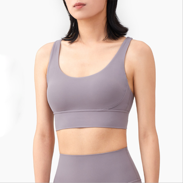 Nylon Breathable Women Yoga Top