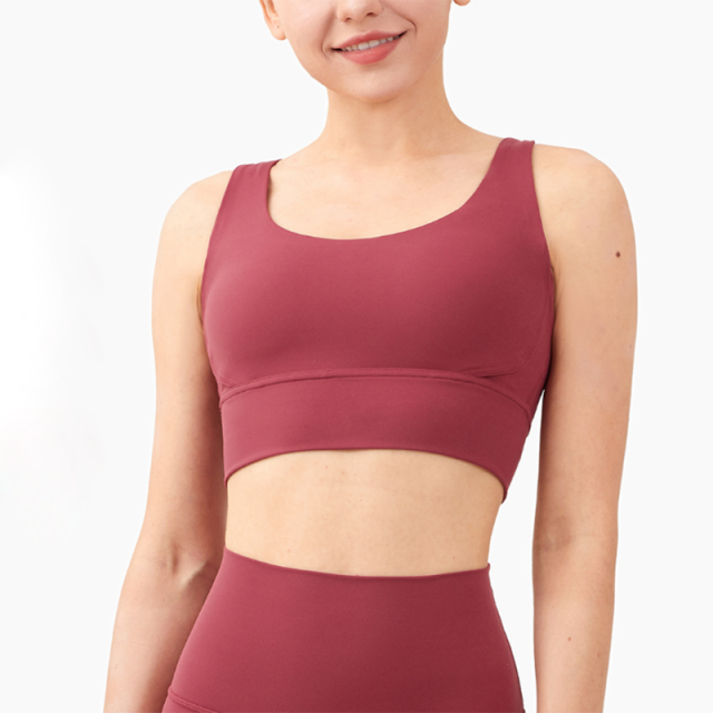 Nylon Breathable Women Yoga Top