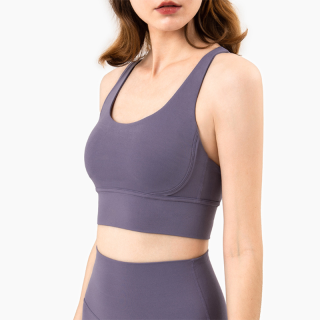 Nylon Breathable Women Yoga Top