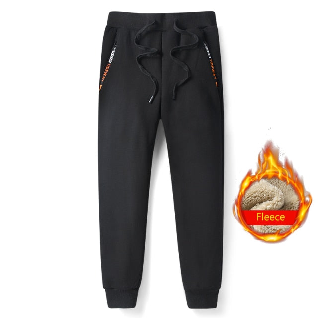 Winter Thick Warm Fleece Sweatpants