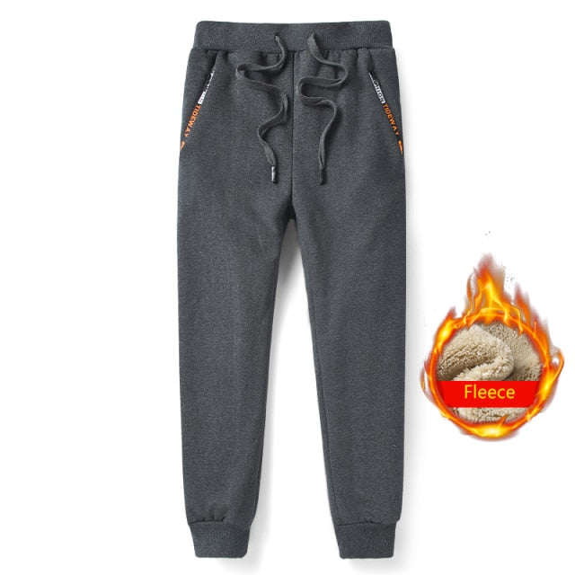 Winter Thick Warm Fleece Sweatpants