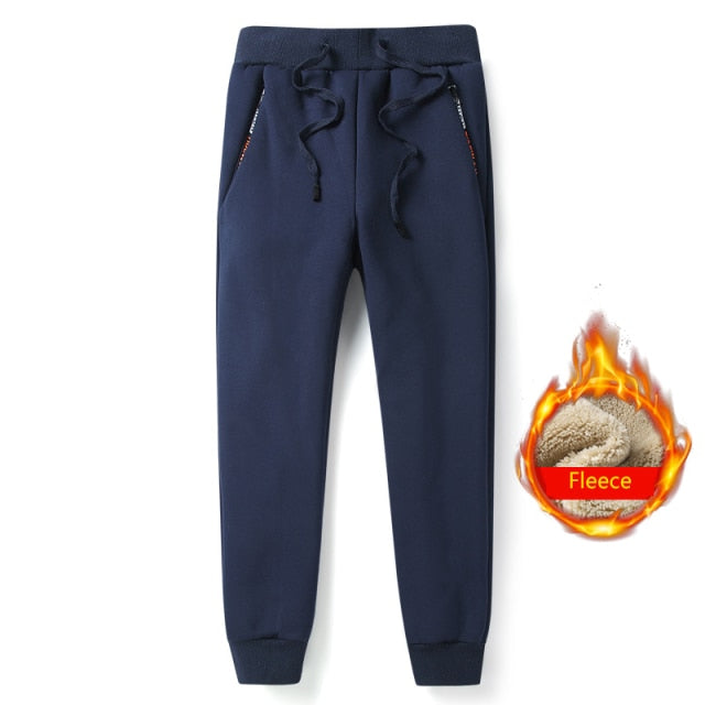 Winter Thick Warm Fleece Sweatpants