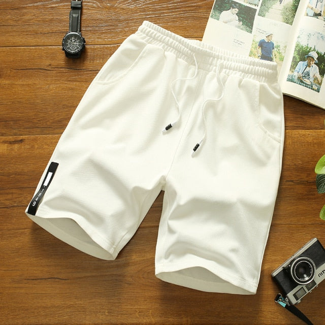 White Men Polyester Running Sport