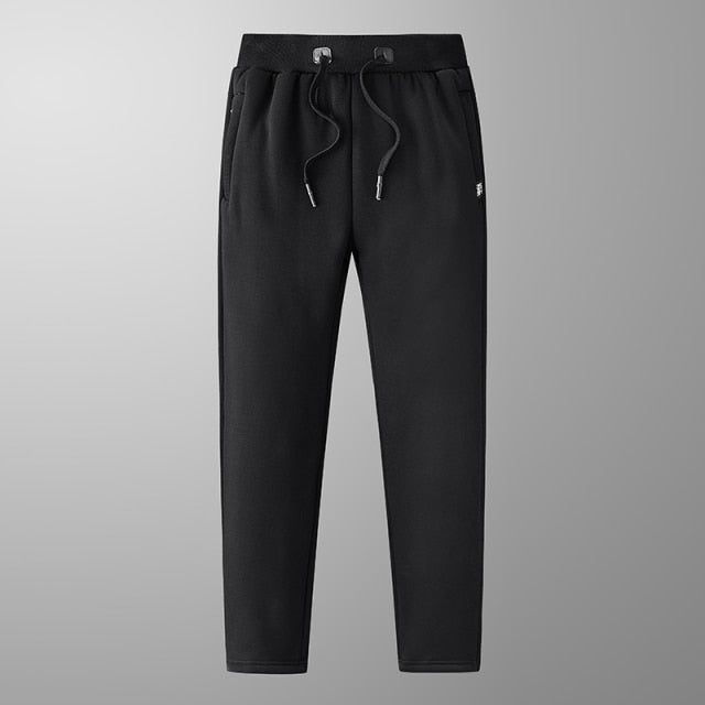 Thick Warm Fleece Sweatpants Men