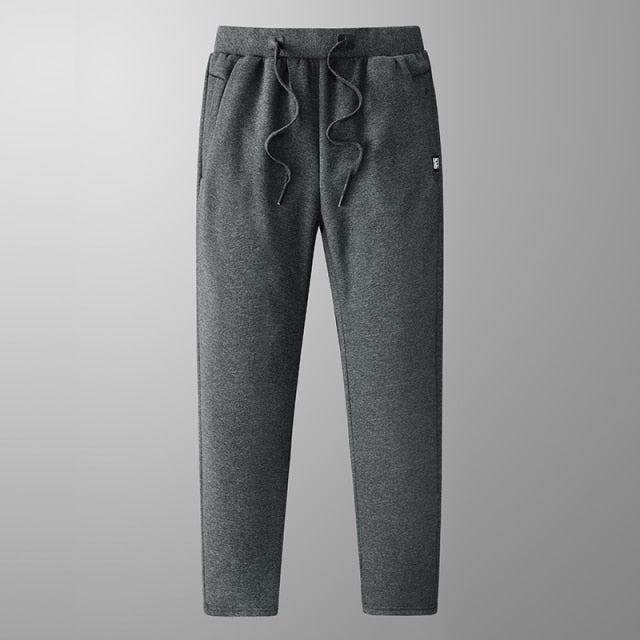 Thick Warm Fleece Sweatpants Men