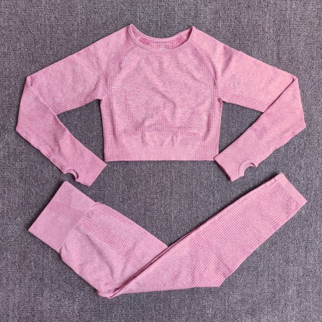 2/3/5PCS Seamless Women Yoga Set