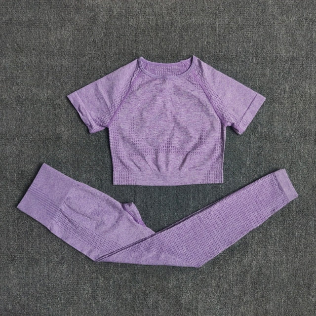 2/3/5PCS Seamless Women Yoga Set