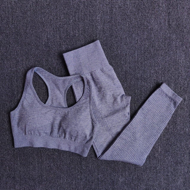 2/3/5PCS Seamless Women Yoga Set