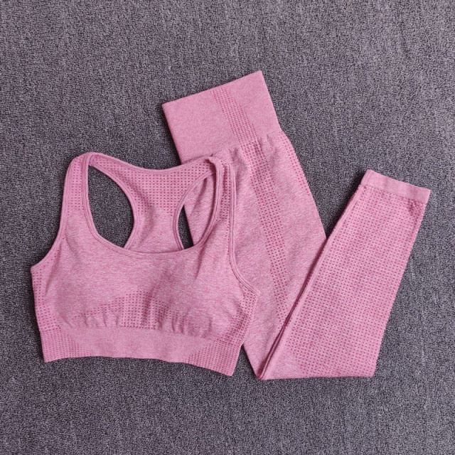 2/3/5PCS Seamless Women Yoga Set