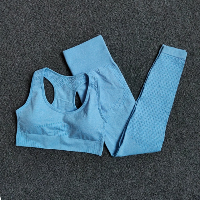 2/3/5PCS Seamless Women Yoga Set