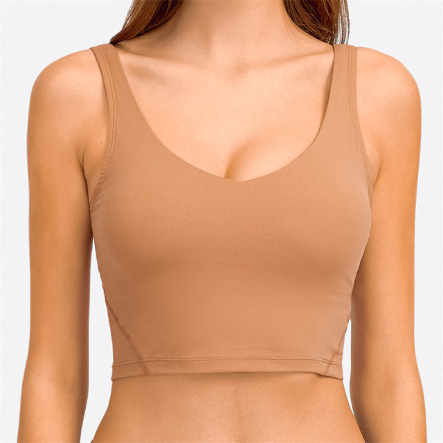 Shelf Built In Bra Workout Top