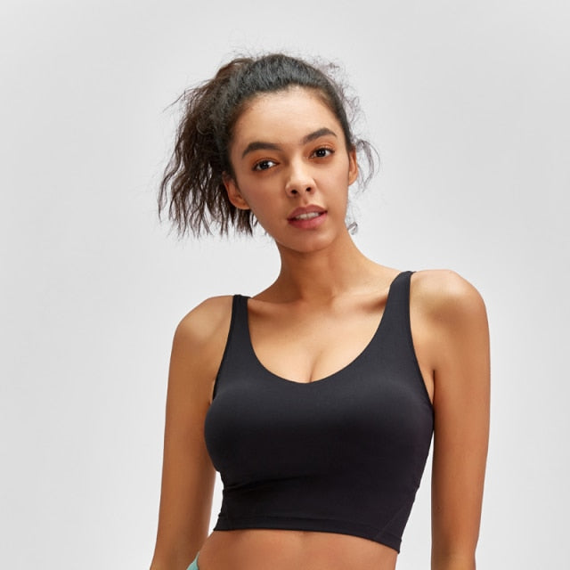 Shelf Built In Bra Workout Top