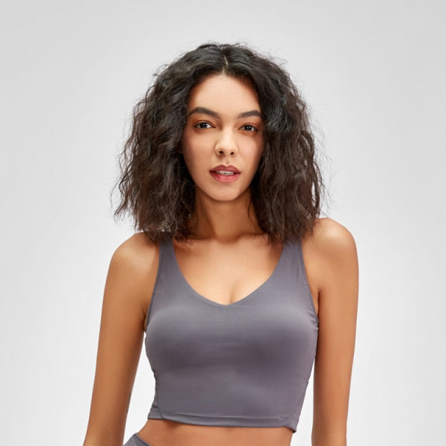 Shelf Built In Bra Workout Top