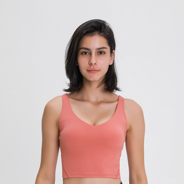 Shelf Built In Bra Workout Top