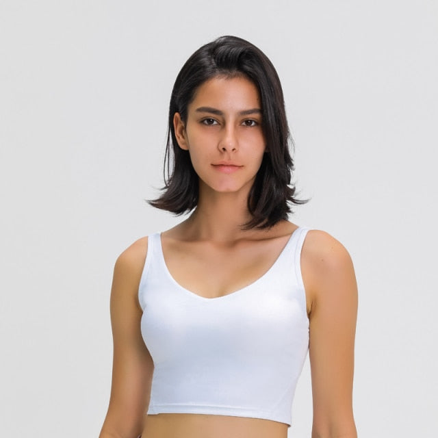 Shelf Built In Bra Workout Top