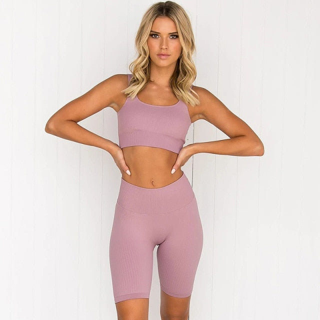 2 Piece Set Workout Clothes for Women