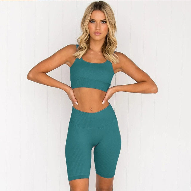 2 Piece Set Workout Clothes for Women