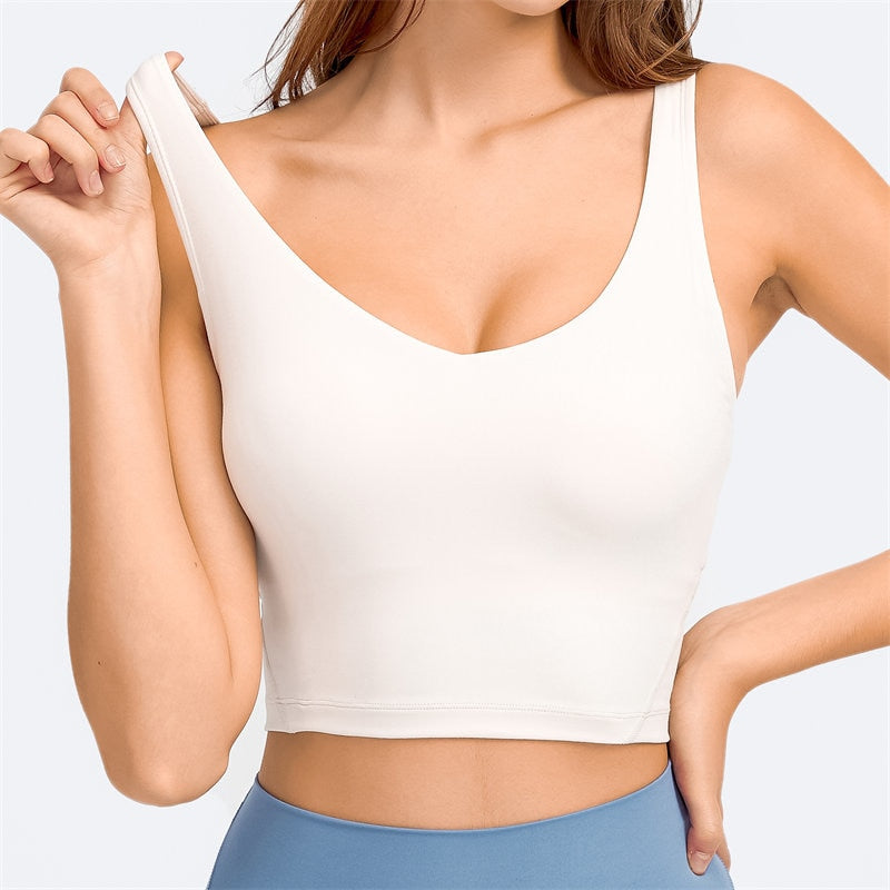 Shelf Built In Bra Workout Top