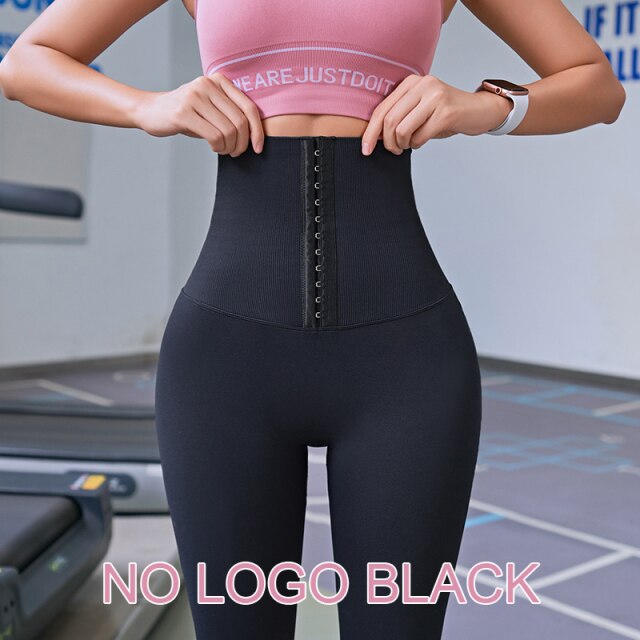 Corset Push Hip Yoga Pants Stretchy 