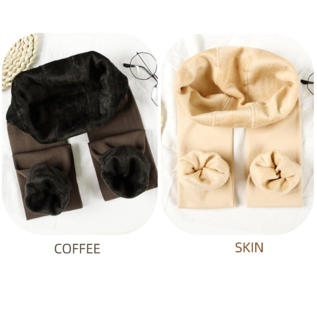 ATHVOTAR 2 Pcs Winter Warm Leggings