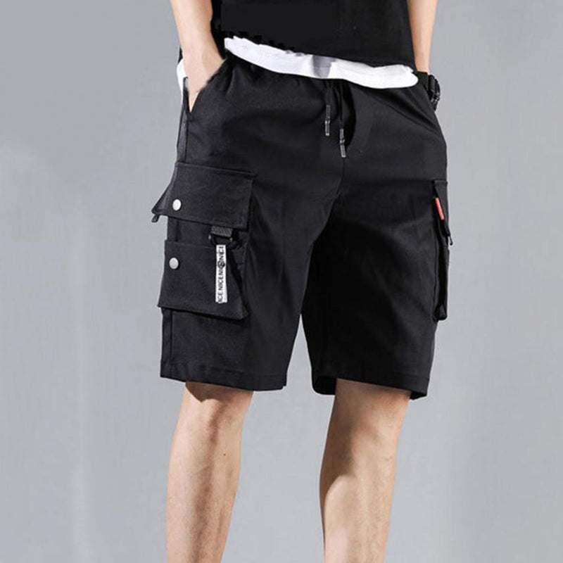 Breathable Multi-pockets Knee Length Shorts