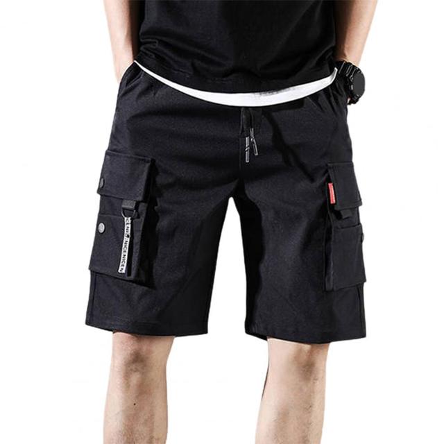 Breathable Multi-pockets Knee Length Shorts