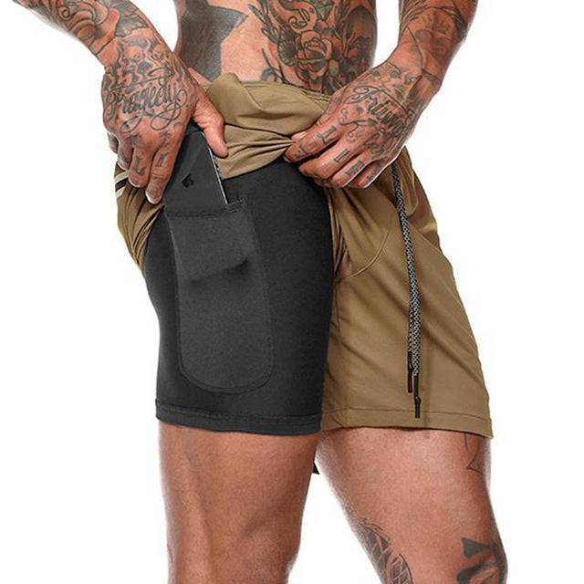 Camo Running Shorts